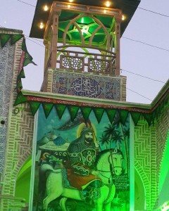 بازار تاریخی نایین - سقاخانه حضرت ابالفضل (ع) محله چهله دختران 
